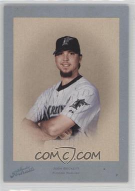 2005 Donruss Studio - Portraits Diamond Kings - Blue #SP-68 - Josh Beckett /50