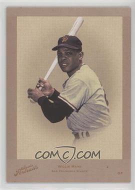 2005 Donruss Studio - Portraits Diamond Kings - Sepia #SP-24 - Willie Mays /40