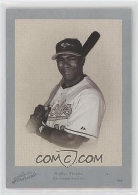 2005 Donruss Studio - Portraits Estrellas - Blue Black & White #SP-92 - Miguel Tejada /20