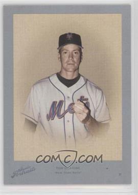 2005 Donruss Studio - Portraits Leather & Lumber - Blue #SP-47 - Tom Glavine /40