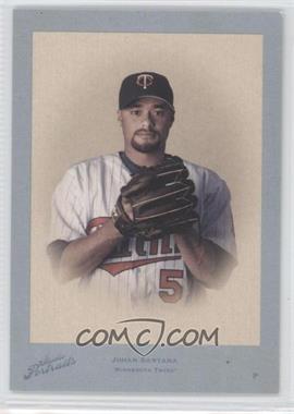 2005 Donruss Studio - Portraits Studio - Blue #SP-57 - Johan Santana /45