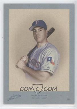 2005 Donruss Studio - Portraits Throwback Threads - Blue #SP-54 - Mark Teixeira /35