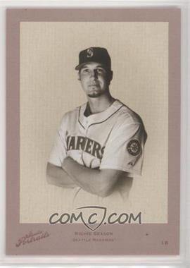 2005 Donruss Studio - Portraits Throwback Threads - Red Black & White #SP-46 - Richie Sexson /35