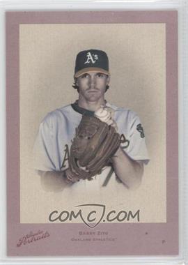 2005 Donruss Studio - Portraits Throwback Threads - Red #SP-75 - Barry Zito /40