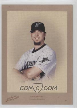 2005 Donruss Studio - Portraits Zenith - Sepia #SP-68 - Josh Beckett /45