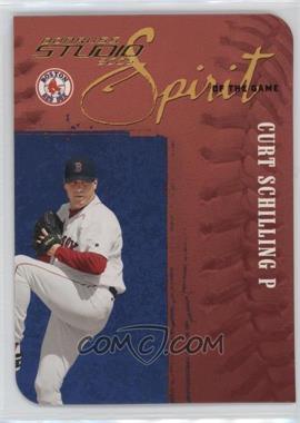 2005 Donruss Studio - Spirit of the Game - Gold Die-Cut #SOG-15 - Curt Schilling /25