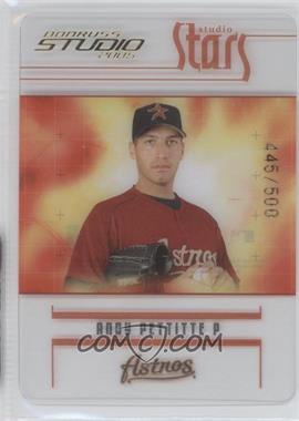 2005 Donruss Studio - Stars - Gold #S-18 - Andy Pettitte /500