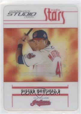 2005 Donruss Studio - Stars #S-14 - Victor Martinez [EX to NM]