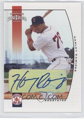 2005 Donruss Team Heroes - [Base] - Autographs #346 - Hanley Ramirez