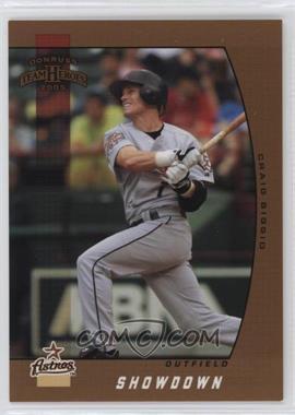 2005 Donruss Team Heroes - [Base] - Showdown Bronze #138 - Craig Biggio /100