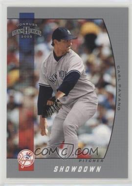 2005 Donruss Team Heroes - [Base] - Showdown Silver #373 - Carl Pavano /50