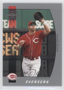 2005 Donruss Team Heroes - [Base] - Showdown Silver #86 - Adam Dunn /50