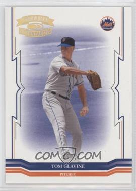 2005 Donruss Throwback Threads - [Base] - Gold Century Proof #148 - Tom Glavine /100