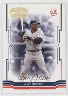 2005 Donruss Throwback Threads - [Base] - Gold Century Proof #216 - Gary Sheffield /100