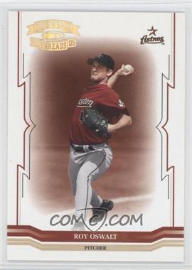 2005 Donruss Throwback Threads - [Base] - Gold Century Proof #47 - Roy Oswalt /100