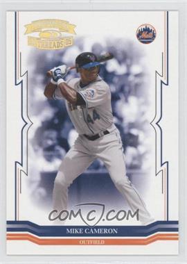 2005 Donruss Throwback Threads - [Base] - Gold Century Proof #74 - Mike Cameron /100
