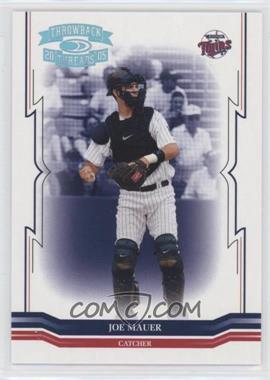 2005 Donruss Throwback Threads - [Base] - Platinum Century Proof #222 - Joe Mauer /10