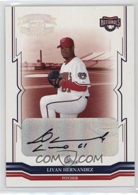 2005 Donruss Throwback Threads - [Base] - Signature Marks #234 - Livan Hernandez /25