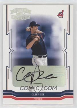 2005 Donruss Throwback Threads - [Base] - Signature Marks #94 - Cliff Lee /50