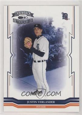 2005 Donruss Throwback Threads - [Base] #213 - Justin Verlander