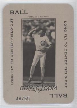 2005 Donruss Throwback Threads - Polo Grounds - Ball Long Fly to Center Field-Out #PG-95 - Ryne Sandberg /65