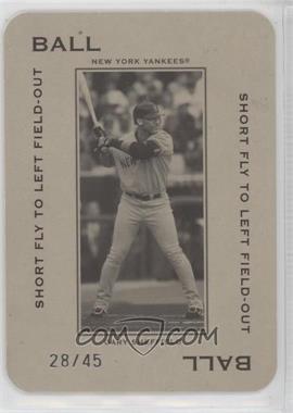 2005 Donruss Throwback Threads - Polo Grounds - Ball Short Fly to Left Field-Out #PG-56 - Gary Sheffield /45