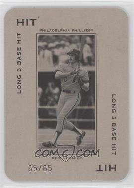 2005 Donruss Throwback Threads - Polo Grounds - Hit Long 3 Base Hit #PG-98 - Mike Schmidt /65