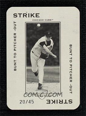 2005 Donruss Throwback Threads - Polo Grounds - Strike Bunt to Pitcher-Out #PG-12 - Kerry Wood /45