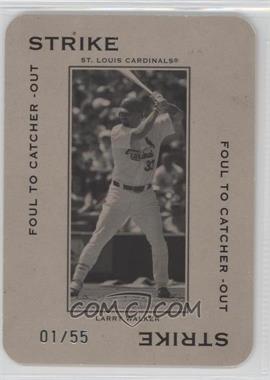 2005 Donruss Throwback Threads - Polo Grounds - Strike Foul to Catcher -Out #PG-65 - Larry Walker /55