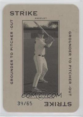 2005 Donruss Throwback Threads - Polo Grounds - Strike Grounder to Pitcher -Out #PG-46 - Dallas McPherson /65