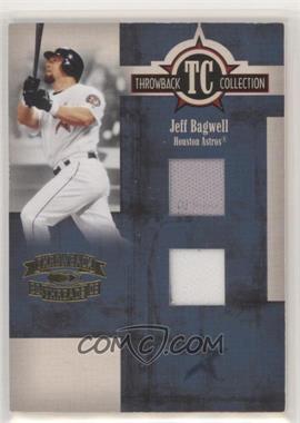 2005 Donruss Throwback Threads - Throwback Collection - Combo Materials #TC-5 - Jeff Bagwell /100