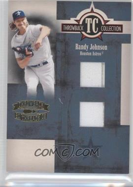 2005 Donruss Throwback Threads - Throwback Collection - Combo Materials #TC-59 - Randy Johnson /100