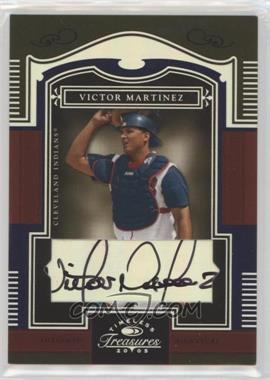 2005 Donruss Timeless Treasures - [Base] - Silver Autographs #73 - Victor Martinez /25