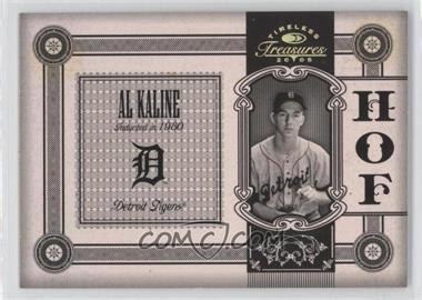 2005 Donruss Timeless Treasures - Hall of Fame - Gold #HOF-50 - Al Kaline /25