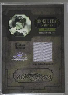 2005 Donruss Timeless Treasures - Rookie Year Materials - Year #RYM-38 - Magglio Ordonez /25 [Noted]