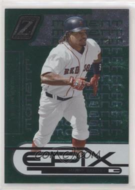 2005 Donruss Zenith - Epix - Green Moment #E-6 - Manny Ramirez /50