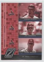 Albert Pujols, Jim Edmonds, Mark Mulder