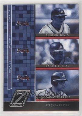 2005 Donruss Zenith - Mozaics #M-5 - Andruw Jones, Rafael Furcal, Johnny Estrada