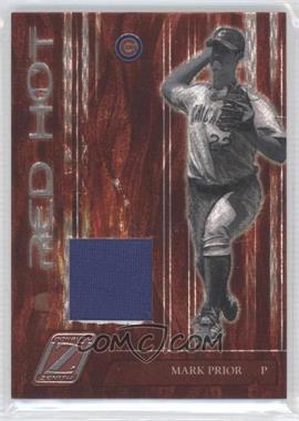 2005 Donruss Zenith - Red Hot - Jerseys #RH-8 - Mark Prior /250