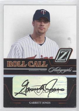 2005 Donruss Zenith - Roll Call Autographs #RC-5 - Garrett Jones