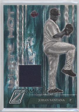 2005 Donruss Zenith - White Hot - Jerseys #WH-2 - Johan Santana /50