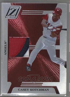 2005 Donruss Zenith - Z-Jerseys - Prime #ZB-57 - Casey Kotchman /50 [Noted]