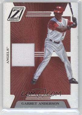 2005 Donruss Zenith - Z-Jerseys #ZB-65 - Garret Anderson