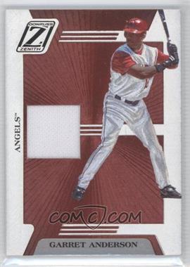 2005 Donruss Zenith - Z-Jerseys #ZB-65 - Garret Anderson