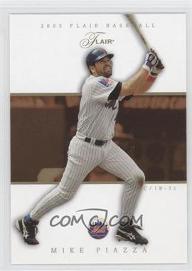 2005 Flair - [Base] #23 - Mike Piazza