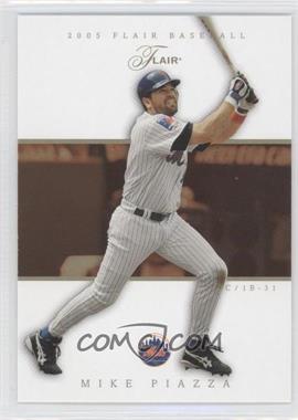 2005 Flair - [Base] #23 - Mike Piazza