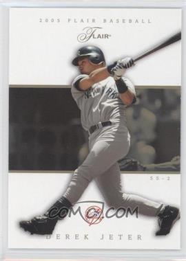 2005 Flair - [Base] #31 - Derek Jeter