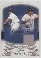 Hideo Nomo, B.J. Upton (Jersey) #/75