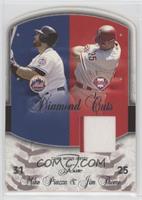 Mike Piazza, Jim Thome (Jersey) #/75