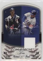 Victor Martinez, Mark Teixeira (Jersey) #/75